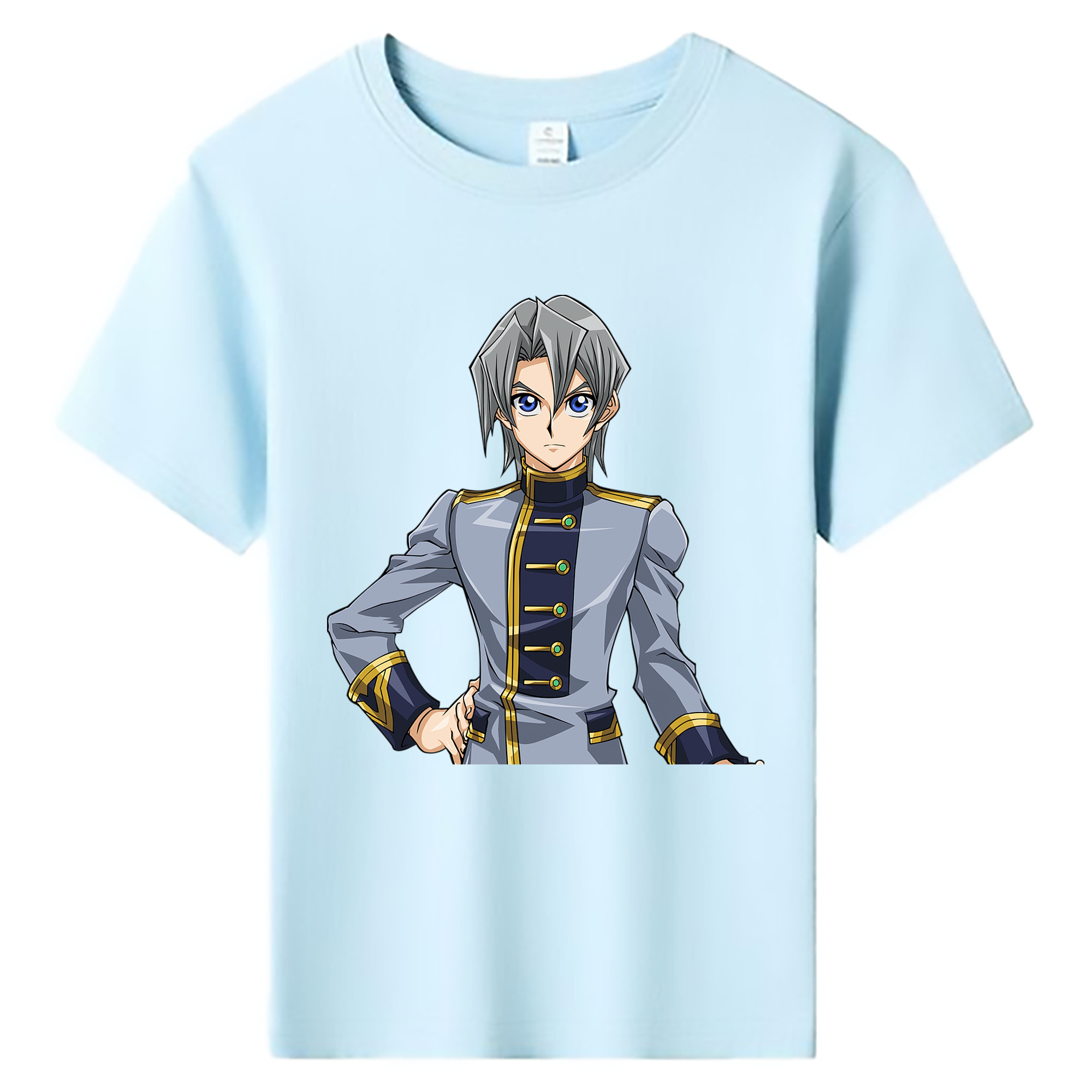 （画像用） 遊☆戯☆王 Yu-Gi-Oh! 綿100％キッズTシャツ（フロントプリント）